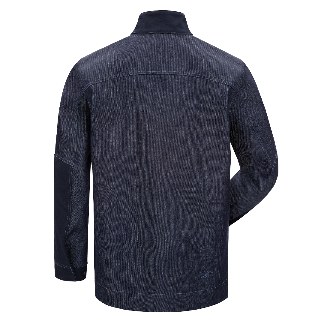 HB-COMFLEX Basisjacke – Rückansicht des Originalmodells ohne WELDER-Designänderungen.