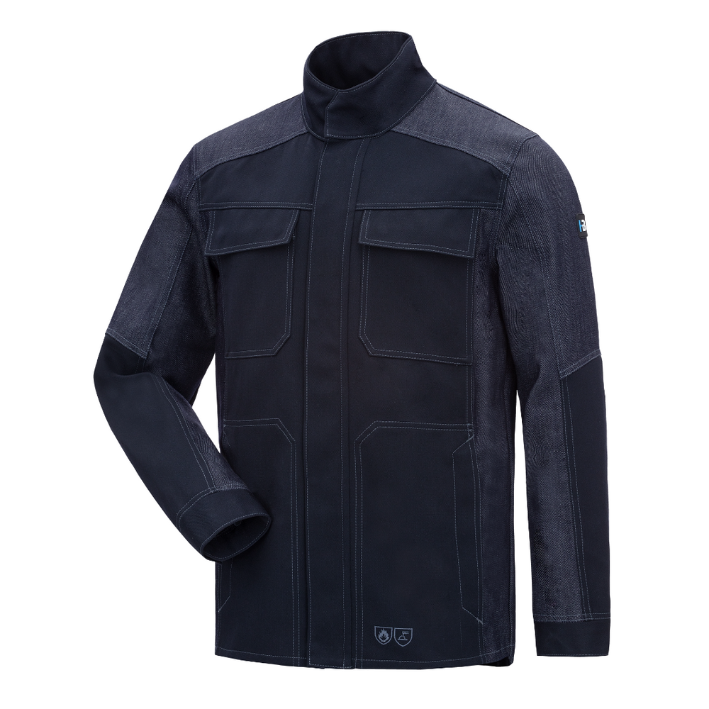 HB-COMFLEX Basisjacke – Vorderansicht des Originalmodells ohne WELDER-Designänderungen.