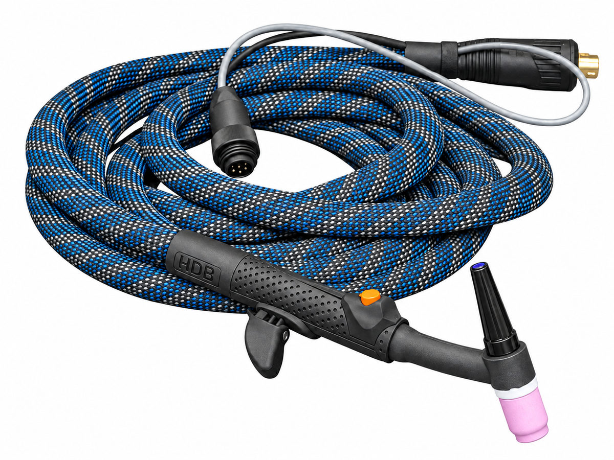 Stingray ONE mit flexiblem Schlauchpaket – Anschluss beispielhaft